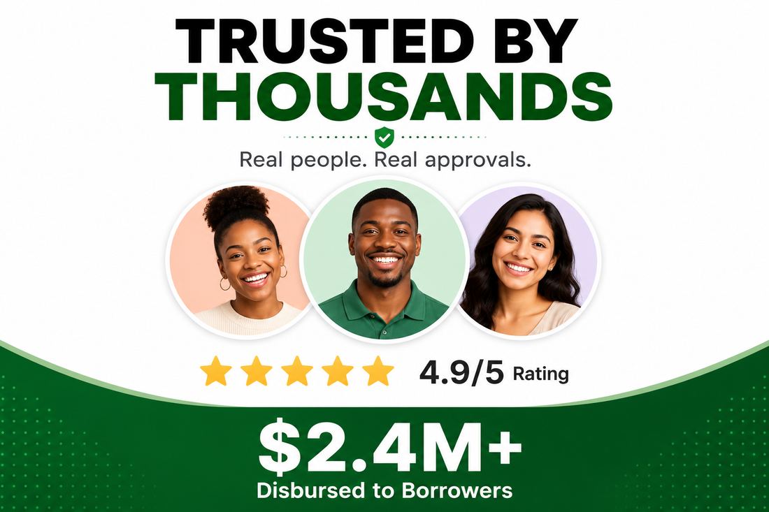 Trusted by thousands of borrowers